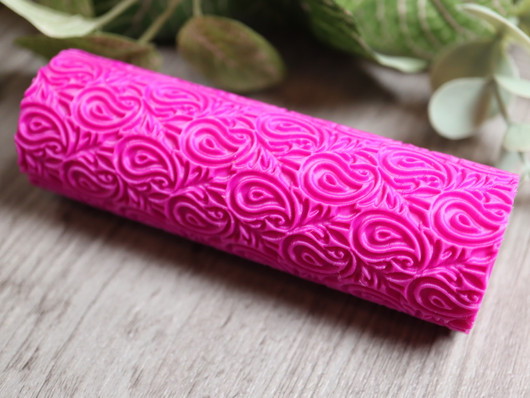 Kuviorulla paisley, 10x3cm, 1kpl, POSTIPAKETTI TOIMITUS