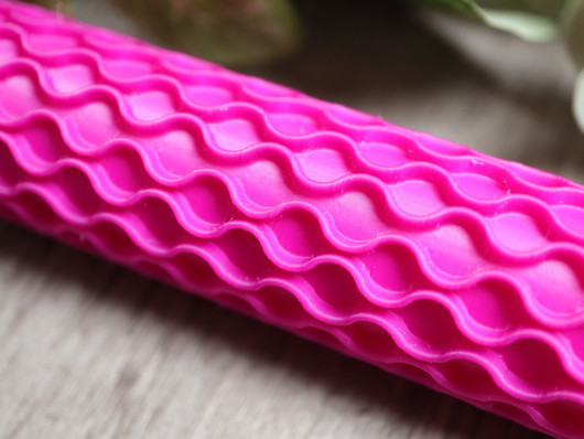 Kuviorulla aalto, 10x2.6cm, 1kpl, POSTIPAKETTI TOIMITUS