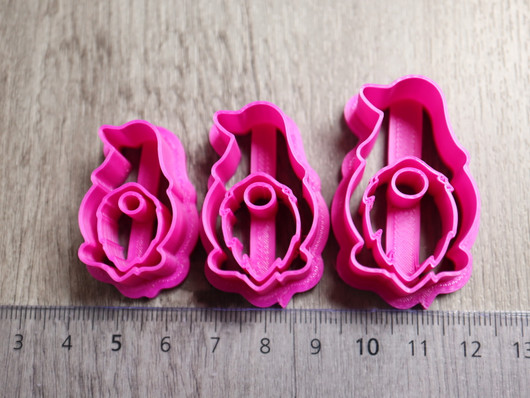 Muotti tonttu, 30mm/35mm/40mm