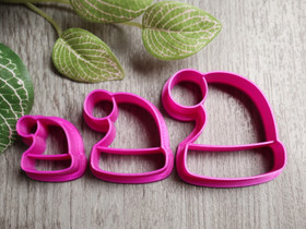 Muotti pipo, 20mm/30mm/40mm, 1kpl