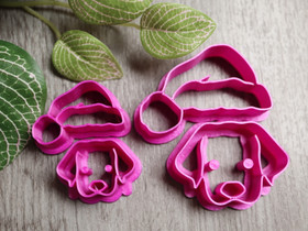 Muotti koira+hattu, 45mm/60mm, 1kpl