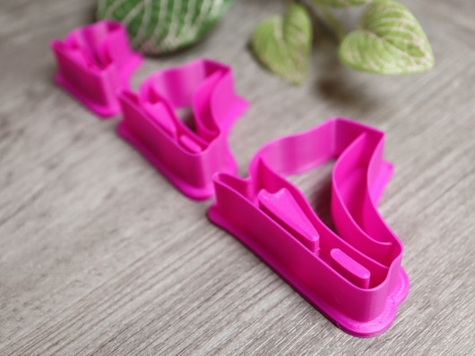 Muotti luistin, 20mm/30mm/40mm, 1kpl