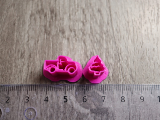 Muottisetti auto ja puu, 15mm+10mm, 1setti