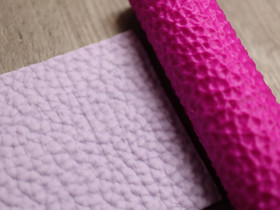 Kuviorulla nahkakuvio, 8x2.2cm, 1kpl