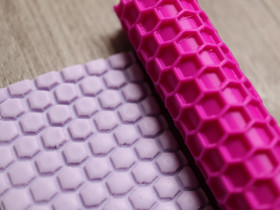 Kuviorulla hunajakenno, 10x2cm, 1kpl