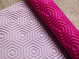 Kuviorulla hexagon, 10x2cm, 1kpl