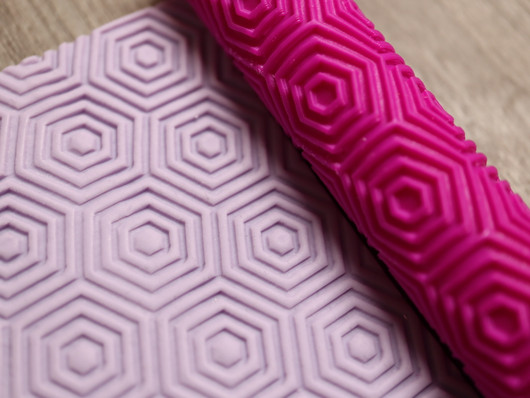 Kuviorulla hexagon, 10x2cm, 1kpl