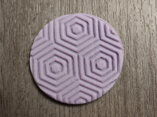 Kuviorulla hexagon, 10x2cm, 1kpl