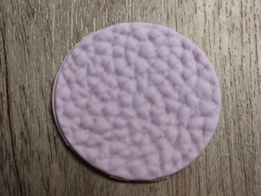 Kuviorulla nahkakuvio, 8x2.2cm, 1kpl