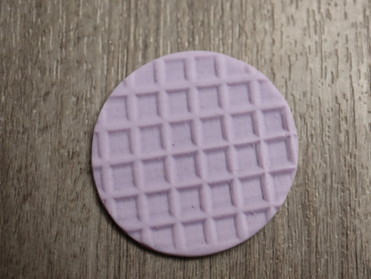 Kuviorulla vohveli, 12.5x2.4cm, 1kpl