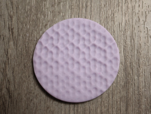 Kuviorulla vasaroitukuvio, 10x2.5cm, 1kpl