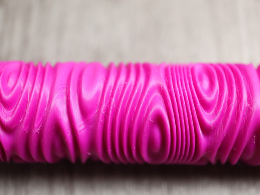 Kuviorulla puukuvio, 8x2.2cm, 1kpl