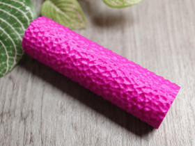 Kuviorulla nahkakuvio, 8x2.2cm, 1kpl