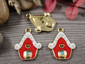 Taloriipus, 26x21mm, moniväri, 1kpl