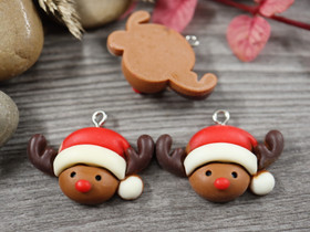 Pororiipus, 28x21mm, moniväri, 1kpl