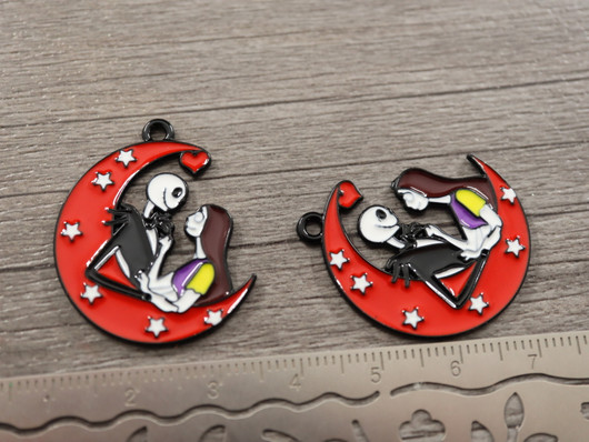 Halloween/jouluriipus, 31x23mm, moniväri, 1kpl