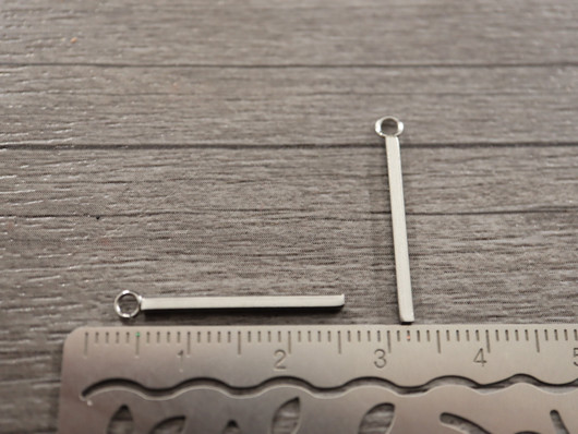 Palkkiriipus, 23x1.5mm, rst, 1kpl