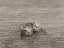 Korvakorun tausta, 4.5x5mm, rst, 10kpl