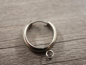 Korvakorurengas huggie, 16x4mm, rst, 1pari