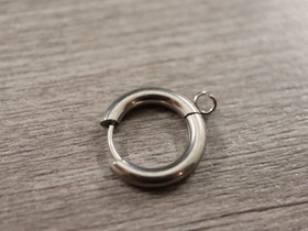 Korvakorurengas huggie,  20x18x3mm, rst, 1pari