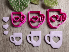 Muotti kuppi, 25mm/ 30mm/ 35mm, 1kpl