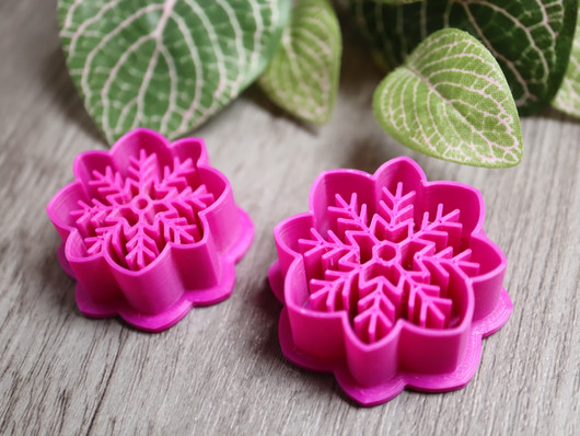 Muotti lumihiutale, 30mm/35mm, 1kpl