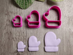 Muotti lapanen, 20mm/30mm/40mm, 1kpl