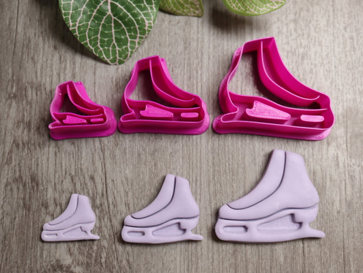 Muotti luistin, 20mm/30mm/40mm, 1kpl