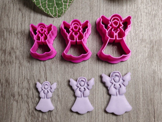 Muotti enkeli, 25mm/30mm/35mm, 1kpl