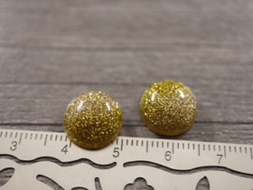 Kapussi loiste, 12mm, kulta, 1kpl