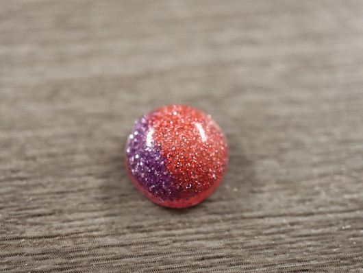 Kapussi loiste, 12mm, liila/pinkki, 1kpl