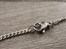 Ankkuriketju/ valmisketju, 3x2x0.6mm/ 60cm, rst, 1kpl