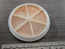 Metallihelmi rasia, erikoisia, ruusukulta, 1kpl