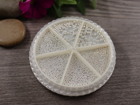 Metallihelmi rasia, erikoisia, kirkashopea, 1kpl