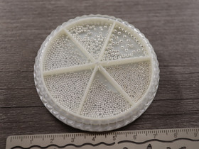 Metallihelmi rasia, erikoisia, kirkashopea, 1kpl