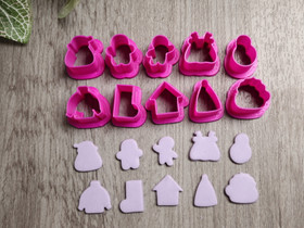 Muottisetti joulu, 16mm, 1setti