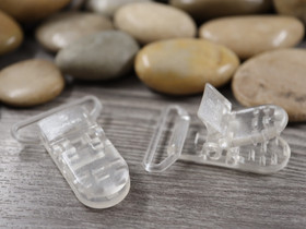 Klipsi,  43x31x9mm, kirkas,1kpl