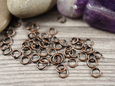Välirengas, 4x0,7mm, avattava, kupari, 100kpl