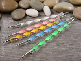 Muotoilutyökalut pallopää 4kpl, n.15cm, moniväri, 1kpl