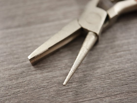 Pyöristys korupihdit, 12cm, pinkki, 1kpl