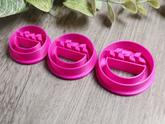 Muotti makrame lehti, 30mm/35mm/40mm, 1setti