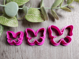 Muotti perhonen, 20mm/25mm/30mm, 1kpl