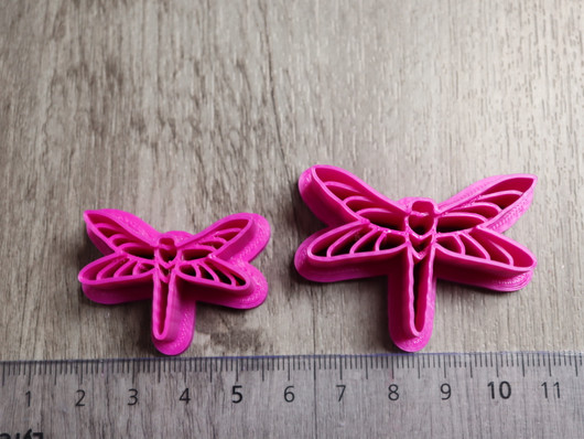 Muotti sudenkorento, 30mm/40mm, 1kpl