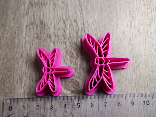 Muotti sudenkorento, 30mm/40mm, 1kpl