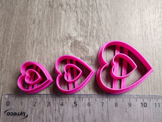 Muotti sydän, 20mm/25mm/35mm, 1kpl