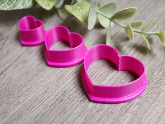 Muottisetti sydän, 20mm, 30mm/40mm, 1setti