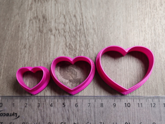 Muottisetti sydän, 20mm, 30mm/40mm, 1setti