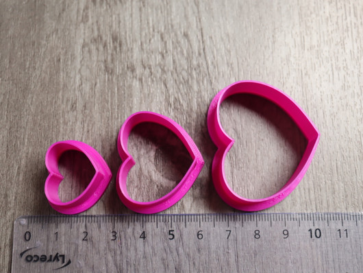 Muottisetti sydän, 20mm, 30mm/40mm, 1setti