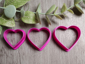 Muottisetti sydän, 30mm, 35mm/40mm, 1setti