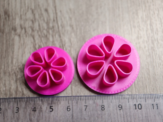 Muottisetti terälehti, 9mm/11mm, 1setti